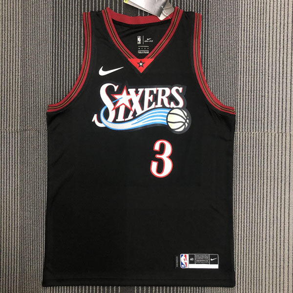 Regata NBA Philadelphia 76ers Allen Iverson Preta