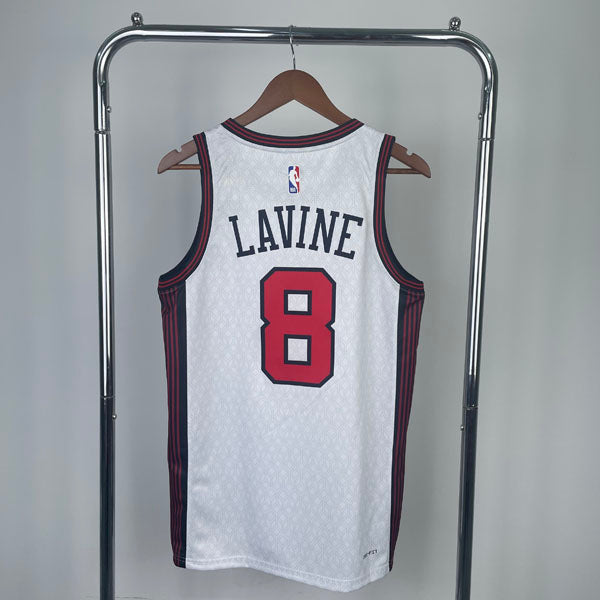 Regata NBA Chicago Bulls City Edition 22/23 Zach LaVine Branca