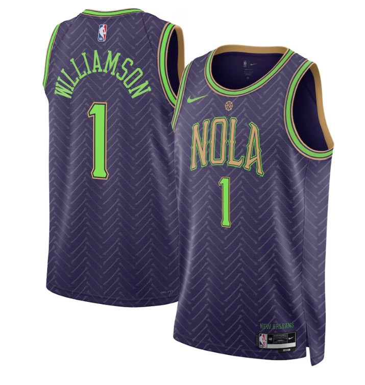 Regata NBA New Orleans Pelicans City Edition 24/25 Zion Williamson