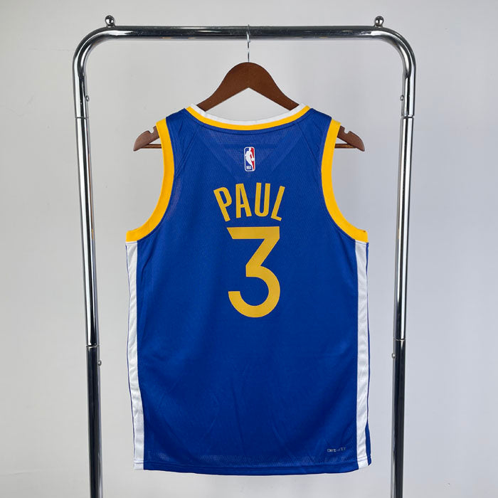 Regata NBA Golden State Warriors Icon Edition 23/24 Chris Paul Azul