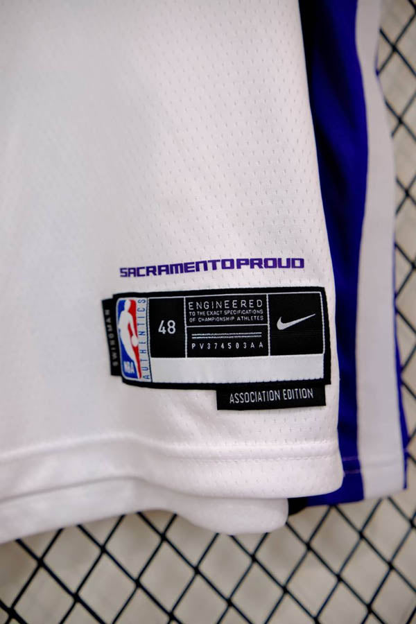 Regata NBA Sacramento Kings Association Edition 24/25 De'Aaron Fox