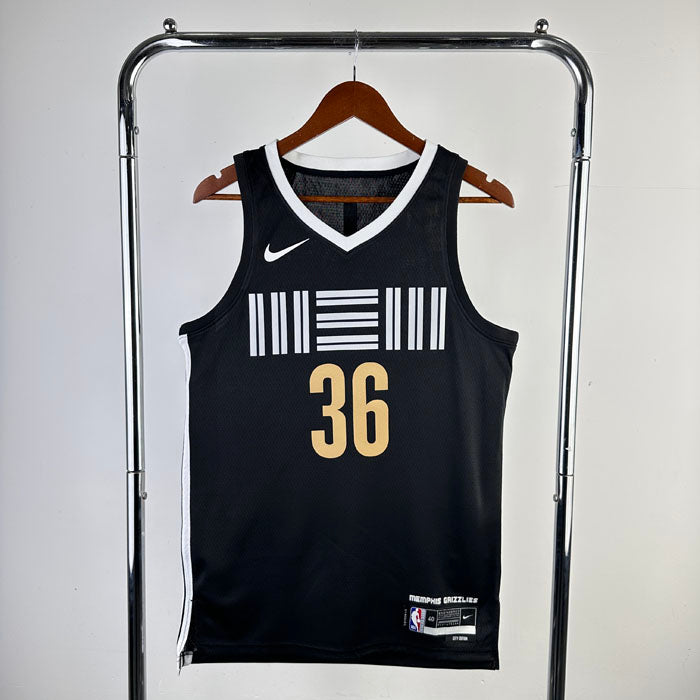 Regata NBA Memphis Grizzlies City Edition 23/24 Marcus Smart Preta