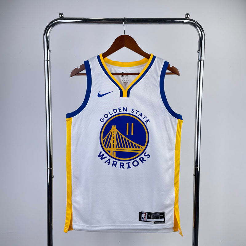 Regata NBA Golden State Warriors Association Edition 23/24 Klay Thompson Branca