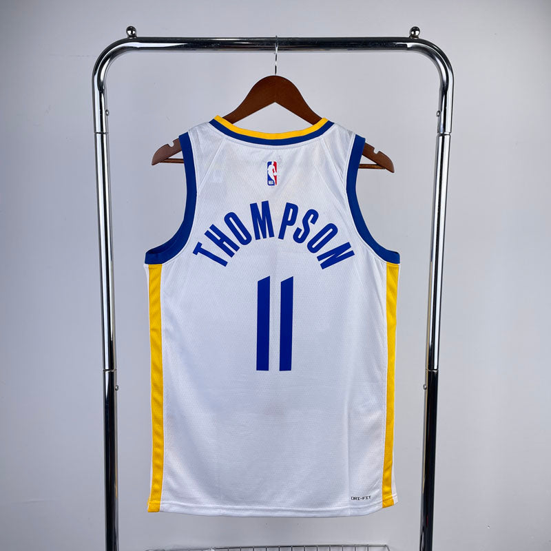 Regata NBA Golden State Warriors Association Edition 23/24 Klay Thompson Branca