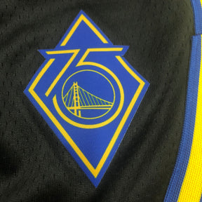 Short NBA Golden State Warriors City Edição 75 anos 21/22 Preta