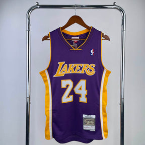 Regata NBA Lakers Retrô Mitchell & Ness 2008/2009 Kobe Bryant Roxa