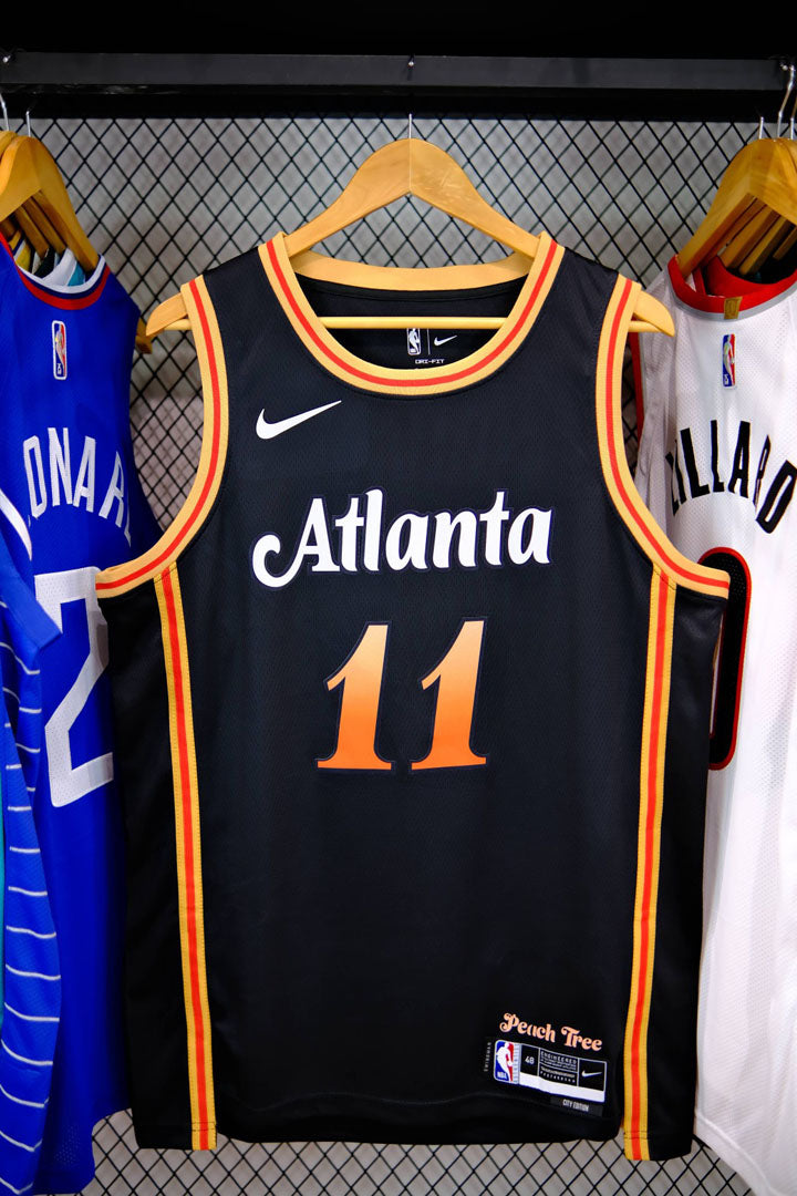 Regata NBA Atlanta Hawks City Edition 22/23 Trae Young Preta