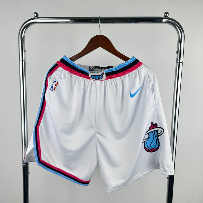 Short NBA Miami Heat Vice Edition Branco