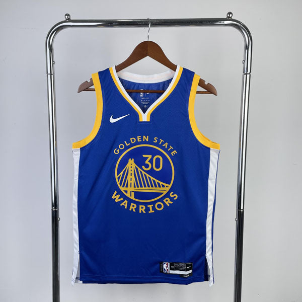 Regata NBA Golden State Warriors Icon Edition 24/25 Stephen Curry Azul