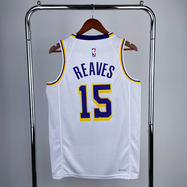 Regata NBA Los Angeles Lakers Association Edition 24/25 Austin Reaves Branca