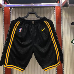 Short NBA Los Angeles Lakers Black Mamba Preto