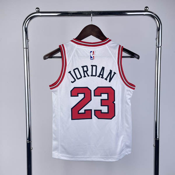 Regata Infantil NBA Chicago Bulls Michael Jordan Branca