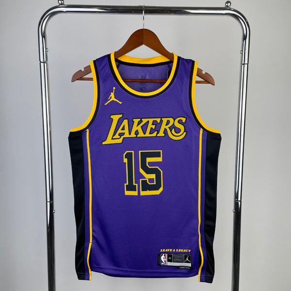 Regata NBA Los Angeles Lakers Statement Edition 24/25 Austin Reaves Roxa