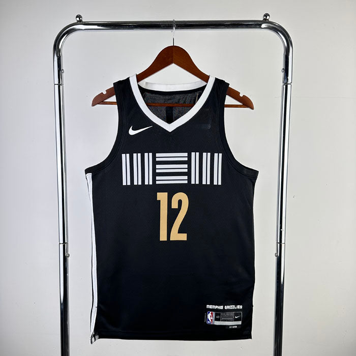 Regata NBA Memphis Grizzlies City Edition 23/24 Ja Morant Preta