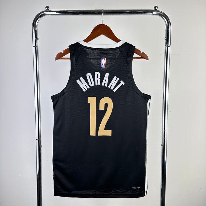 Regata NBA Memphis Grizzlies City Edition 23/24 Ja Morant Preta