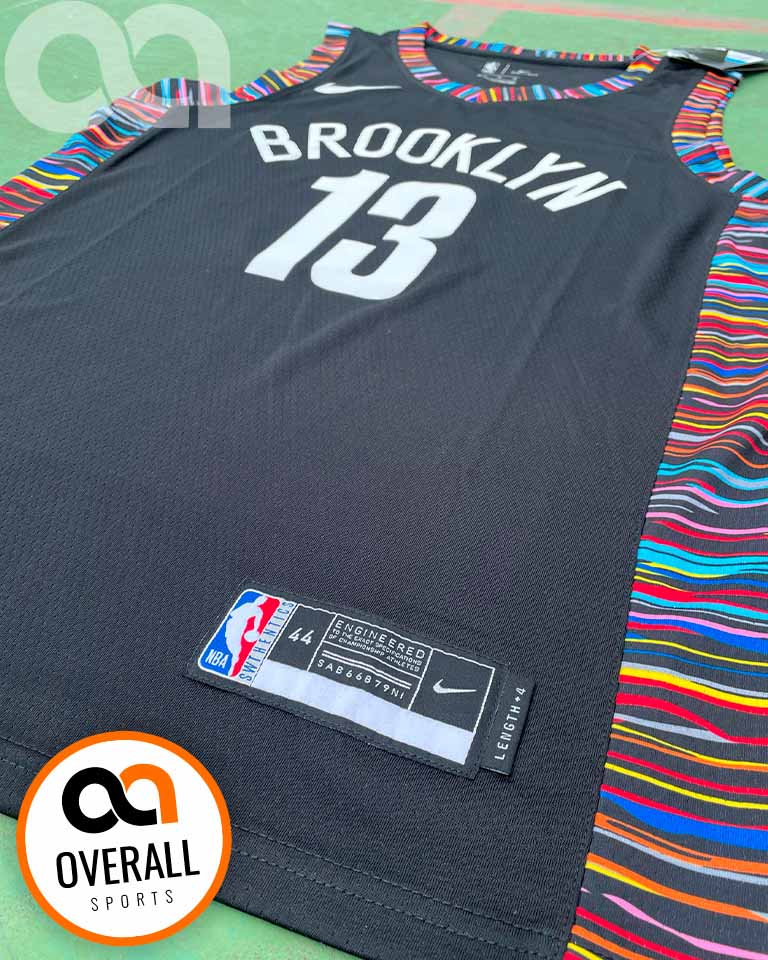 Regata NBA Brooklyn Nets City Edition 19/20 James Harden Preta