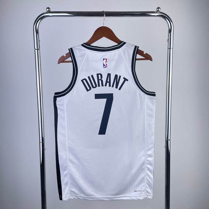 Regata NBA Brooklyn Nets Association Edition Kevin Durant Branca