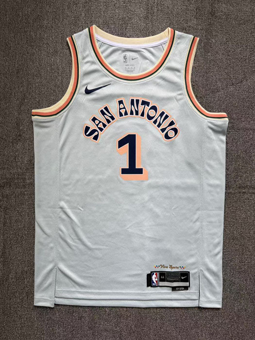 Regata NBA San Antonio Spurs City Edition 24/25 Victor Wembanyama