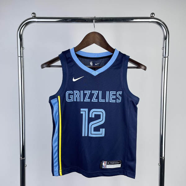 Regata Infantil NBA Memphis Grizzlies Ja Morant Azul