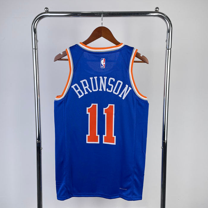 Regata NBA New York Knicks Icon Edition 24/25 Jalen Brunson Azul