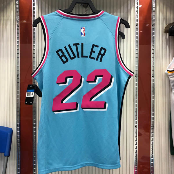 Regata NBA Miami Heat Vice Edition Jimmy Butler Azul