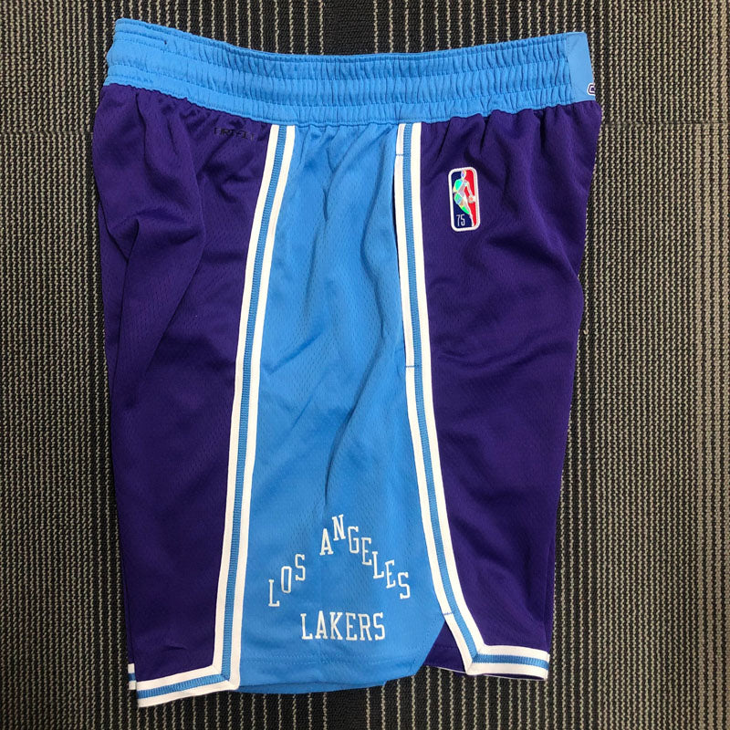 Short NBA Los Angeles Lakers City Edição 75 anos 21/22 Roxo