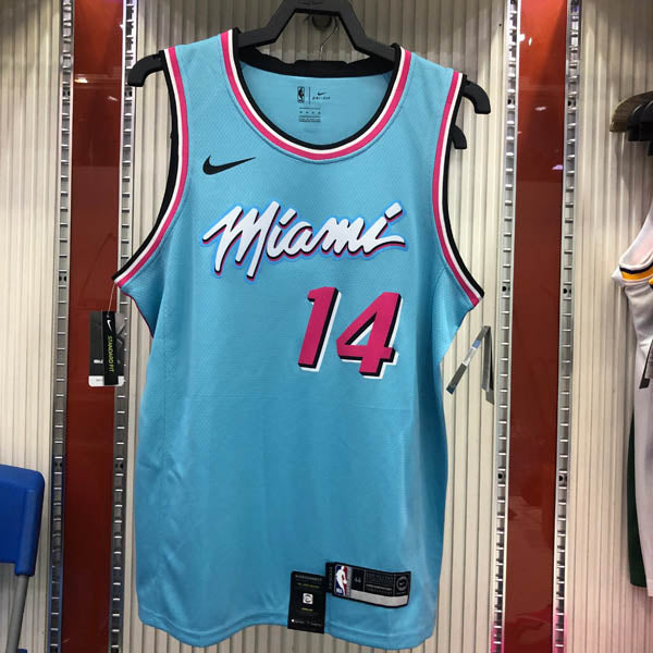 Regata NBA Miami Heat Vice Edition Tyler Herro Azul