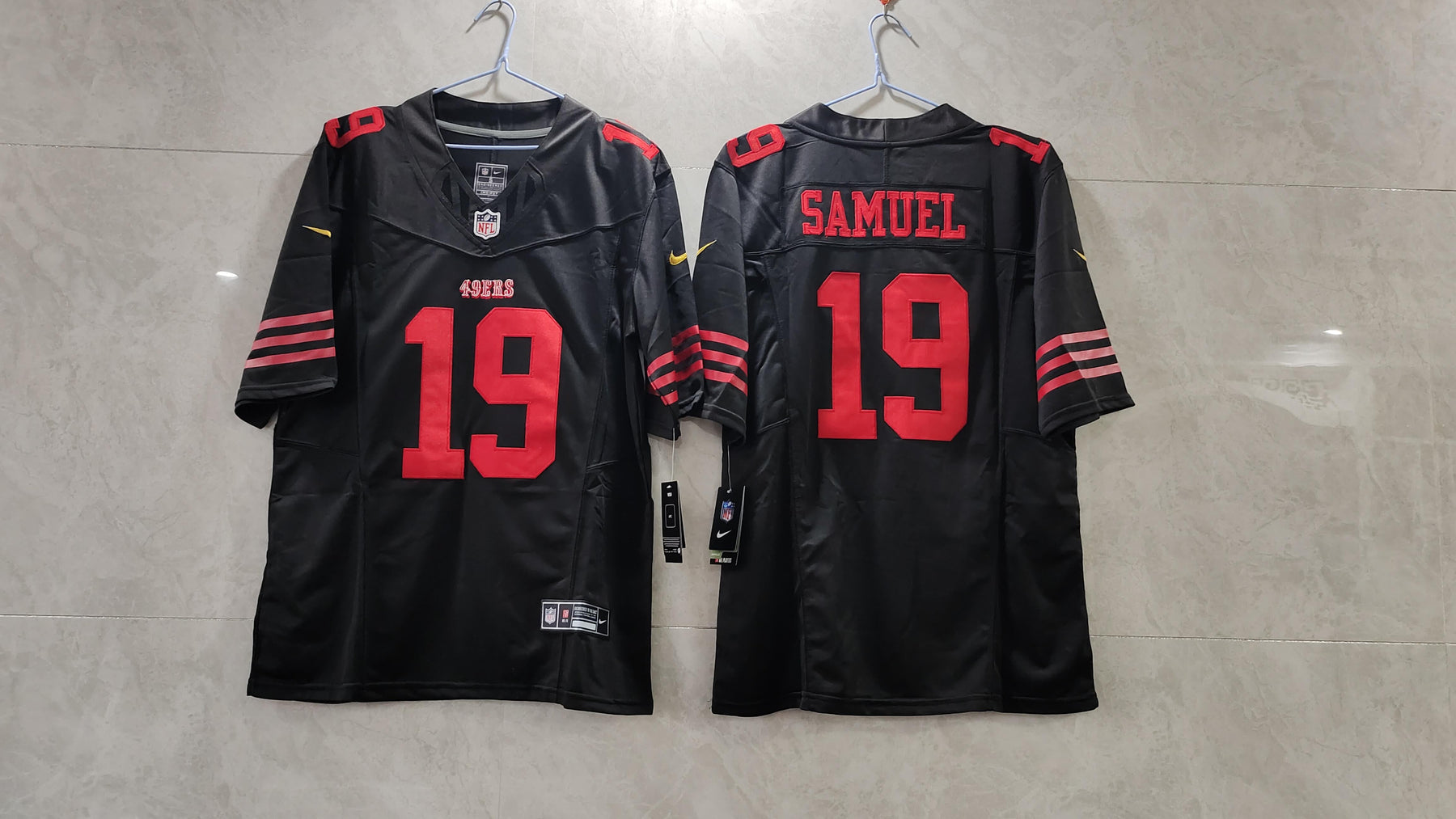 Camisa NFL San Francisco 49ers Vapor F.U.S.E. Limited Preta