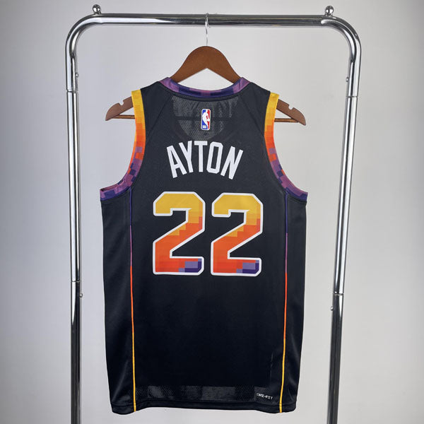 Regata NBA Phoenix Suns Statement Edition 23/24 DeAndre Ayton Preta