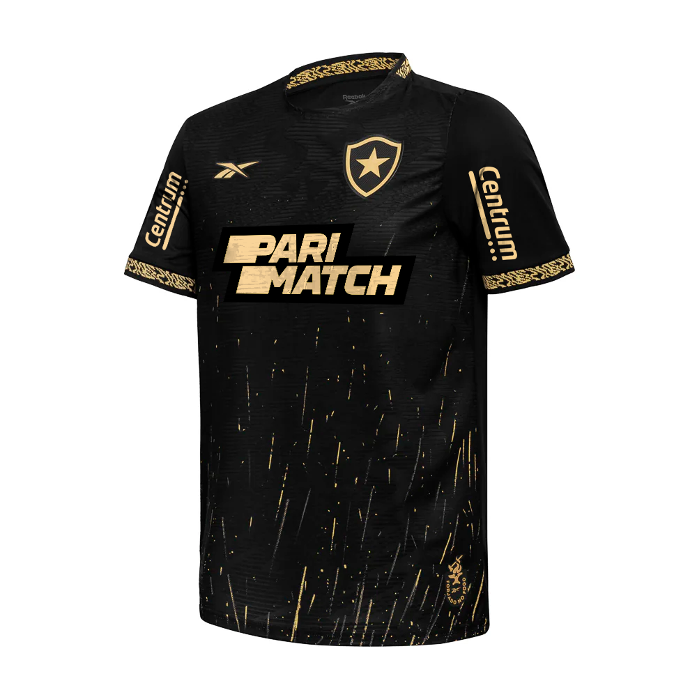 Camisa Botafogo Away 2024/2025 Todos Patrocínios