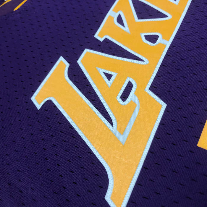 Regata NBA Lakers Retrô Mitchell & Ness 2008/2009 Kobe Bryant Roxa