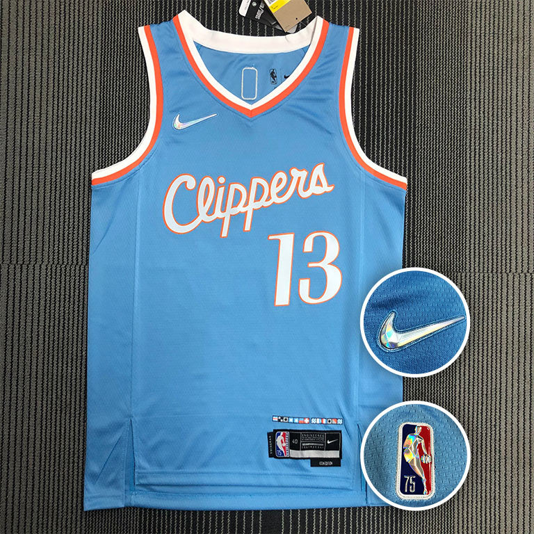 Regata NBA Los Angeles Clippers City Edição 75 anos Paul George