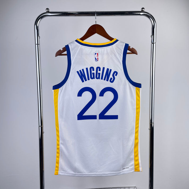 Regata NBA Golden State Warriors Association Edition 24/25 Andrew Wiggins Branca