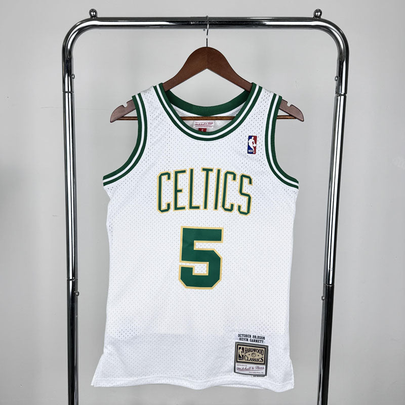 Regata Boston Celtics Retrô Mitchell & Ness 2008 Kevin Garnett Branca