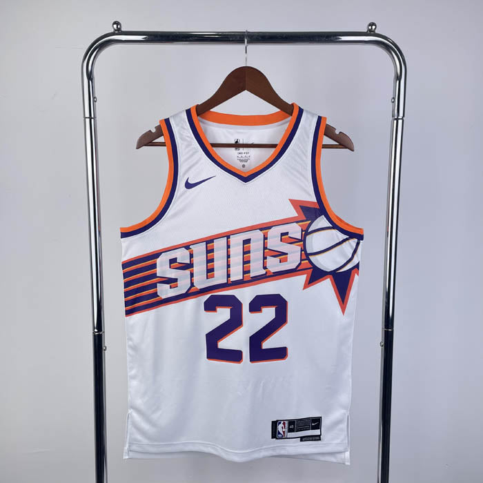 Regata NBA Phoenix Suns Association Edition 24/25 Deandre Ayton Branca