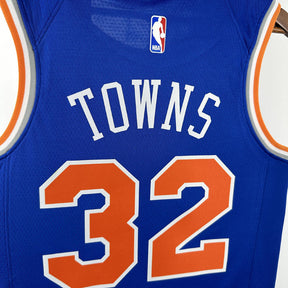 Regata NBA New York Knicks Icon Edition 24/25 Karl-Anthony Towns Azul