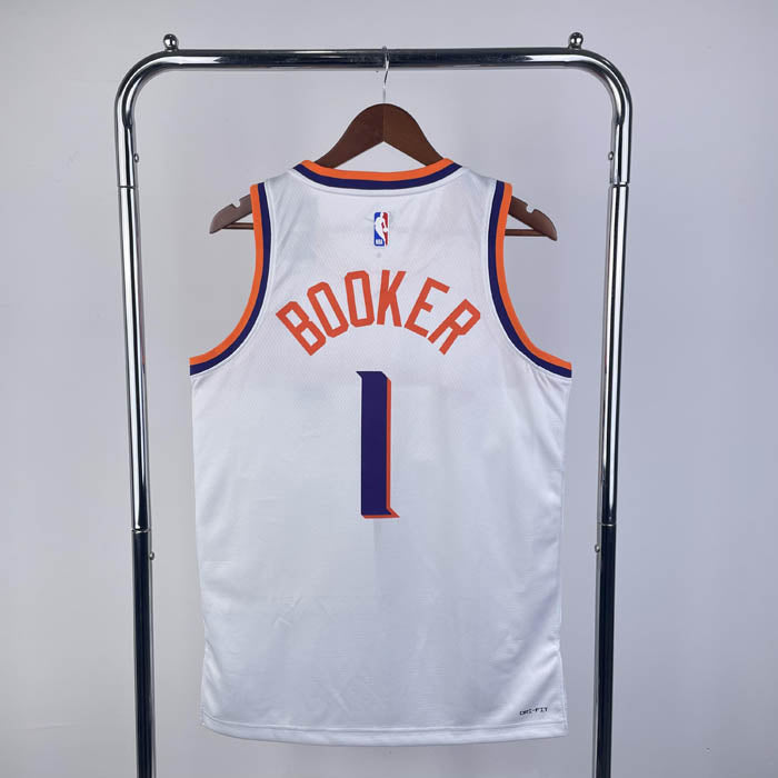 Regata NBA Phoenix Suns Association Edition 24/25 Devin Booker Branca