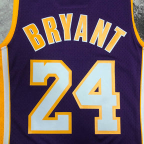 Regata NBA Lakers Retrô Mitchell & Ness 2008/2009 Kobe Bryant Roxa