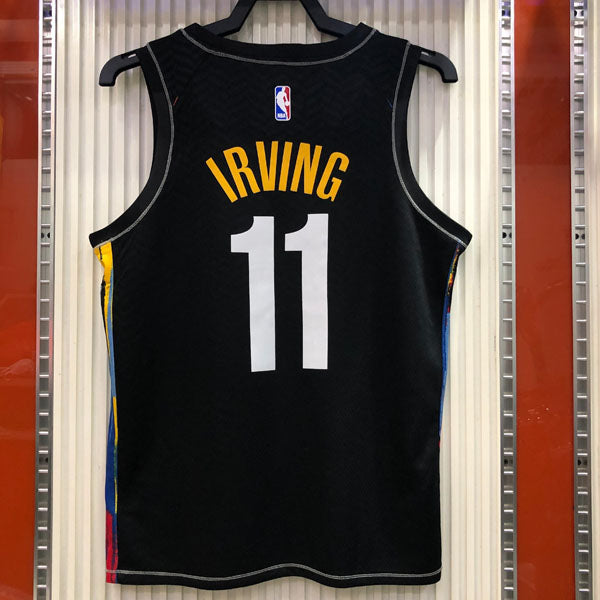 Regata NBA Brooklyn Nets City Edition 20/21 Kyrie Irving Preta