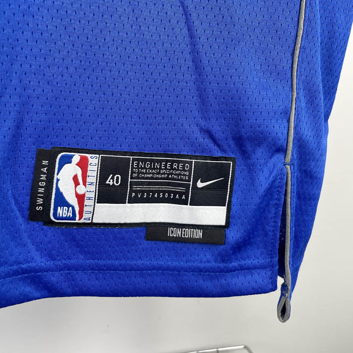 Regata NBA Dallas Mavericks Icon Edition 24/25 Kyrie Irving Azul