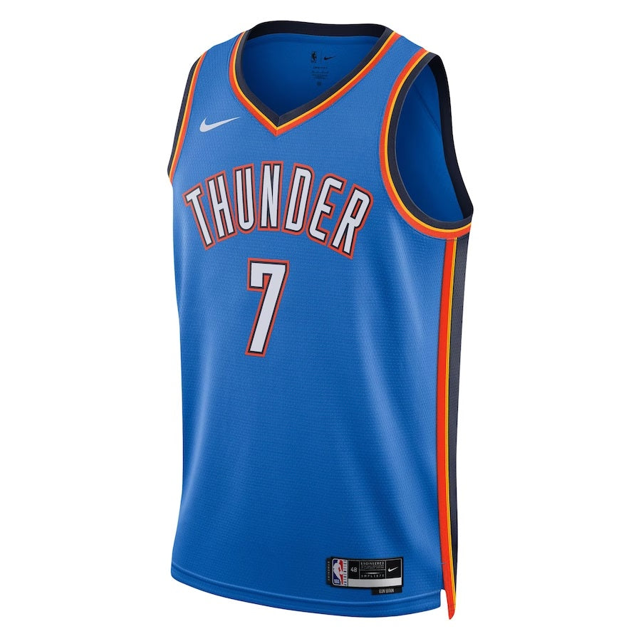 Regata NBA Oklahoma City Thunder Icon Edition 24/25 Chet Holmgren