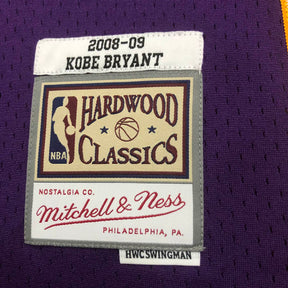 Regata NBA Lakers Retrô Mitchell & Ness 2008/2009 Kobe Bryant Roxa