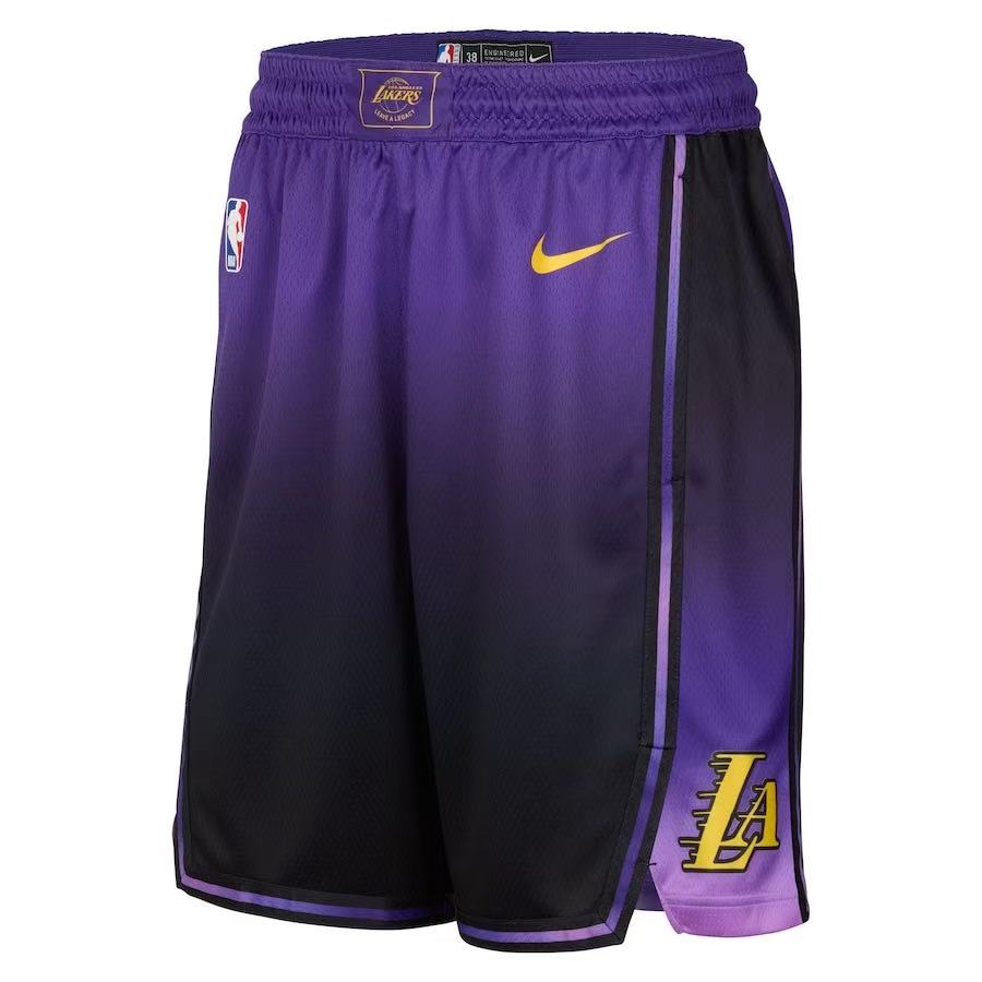 Short NBA Los Angeles Lakers City Edition 24/25