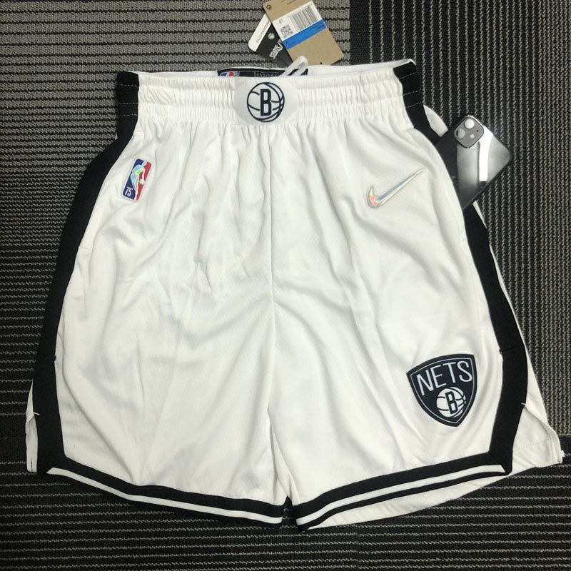 Short NBA Brooklyn Nets Association Edição 75 anos 21/22 Branco