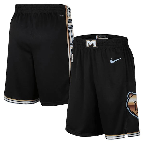 Short NBA Memphis Grizzlies City Edition 22/23 Preto