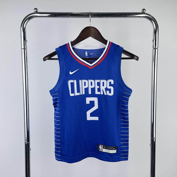 Regata Infantil NBA Los Angeles Clippers Kawhi Leonard Azul