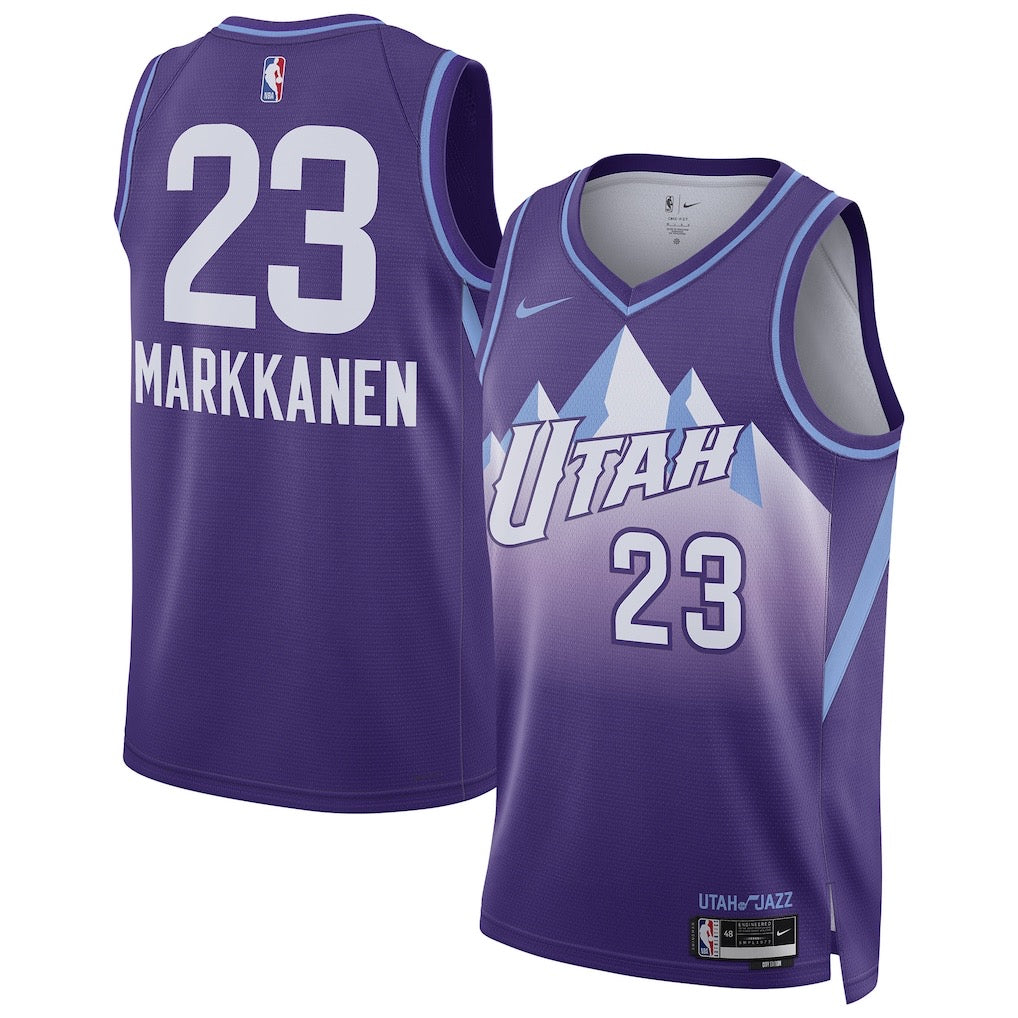 Regata NBA Utah Jazz City Edition 24/25 Lauri Markkanen