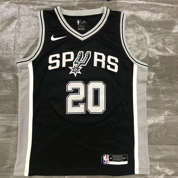 Regata NBA San Antonio Spurs Manu Ginóbili Preta