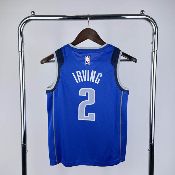 Regata Infantil NBA Dallas Mavericks Kyrie Irving Azul