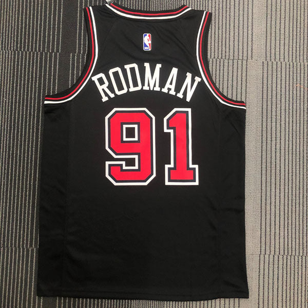 Regata NBA Chicago Bulls Dennis Rodman Preta